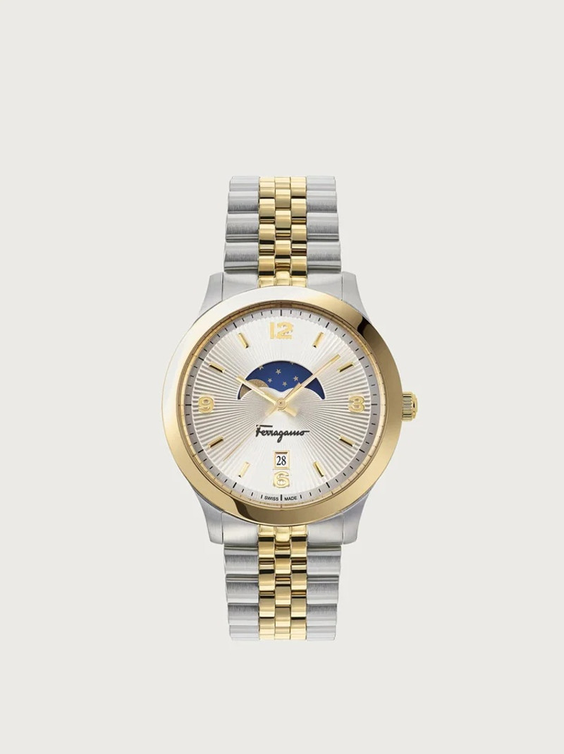 FERRAGAMO DUO MOONPHASE WATCH 1
