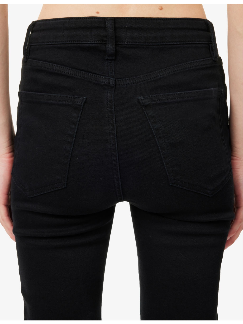 The Pencil Five-Pockets Straight-Leg High-Rise Stretch-Denim Jeans - 6