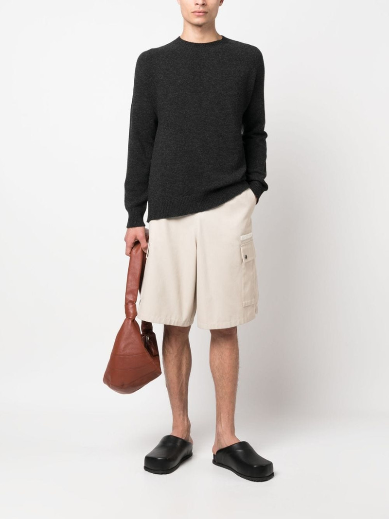 Jil Sander fine-knit wool-cashmere-blend jumper outlook