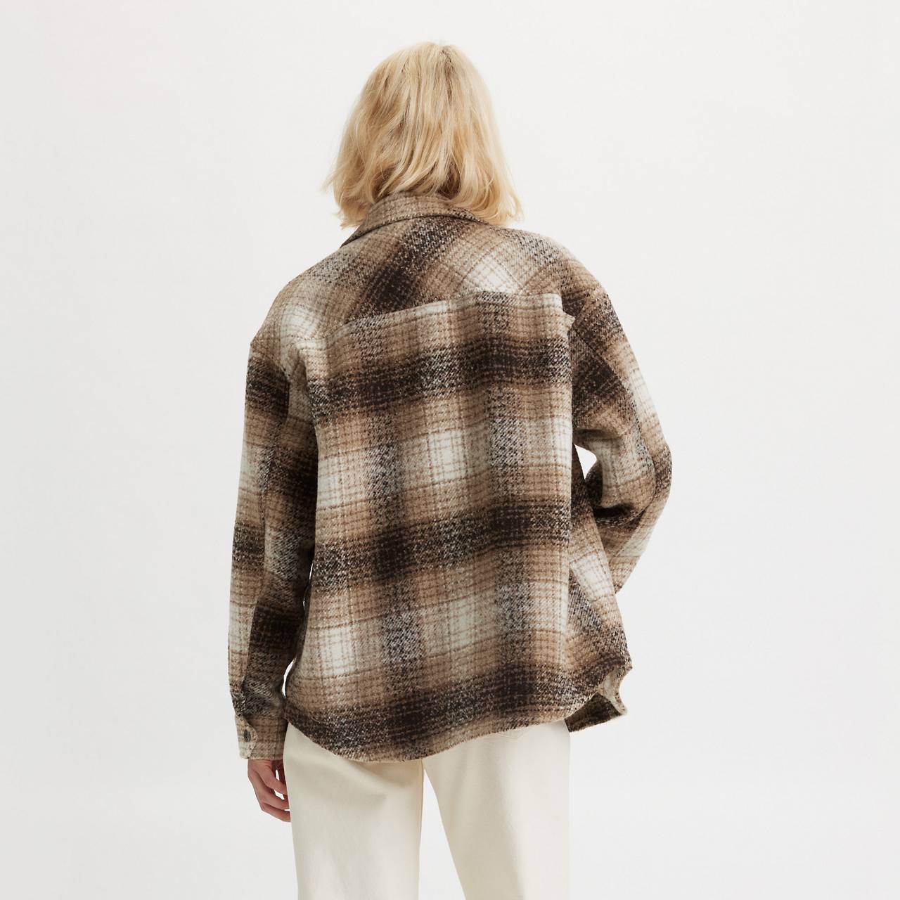PLAID SHIRT JACKET - 2