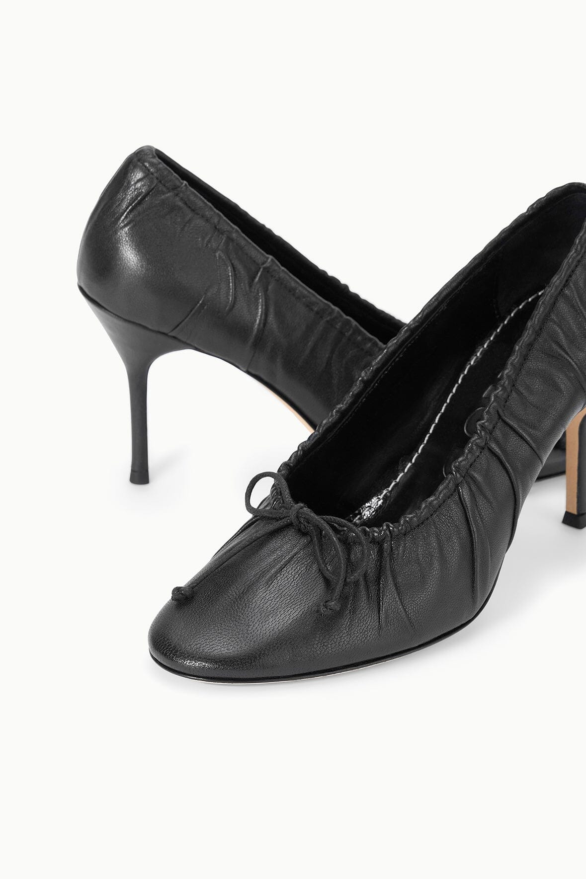 STAUD ALBA BALLET PUMP BLACK - 4