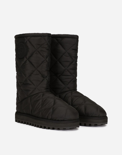 Dolce & Gabbana Nylon boots with DG logo outlook