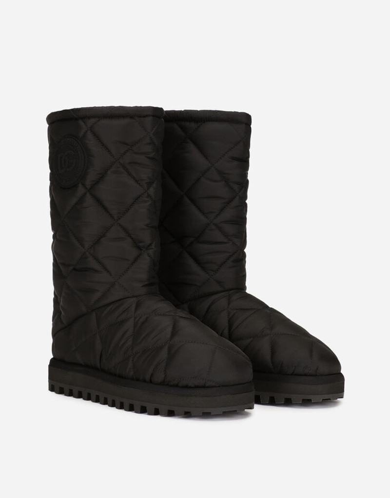 Dolce & Gabbana Nylon boots with DG logo outlook