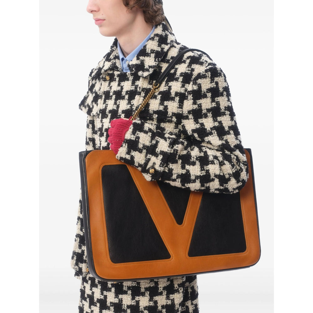 Valentino Garavani Black Tote Bags Men - 4