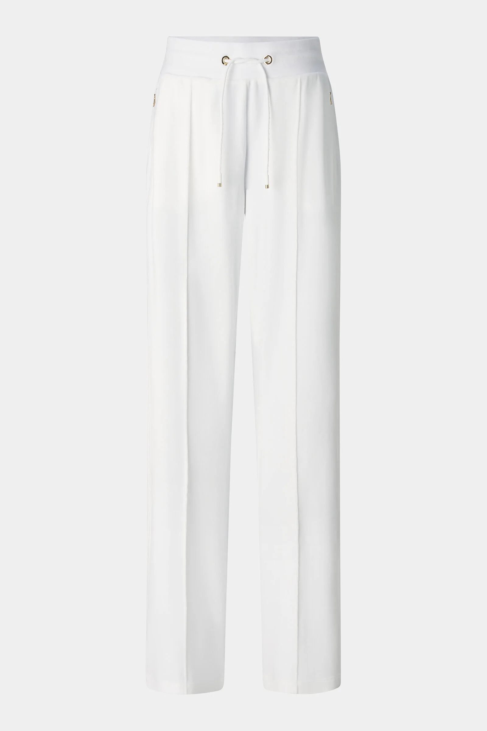 Felice's Velvet Pants in Off-White - 1