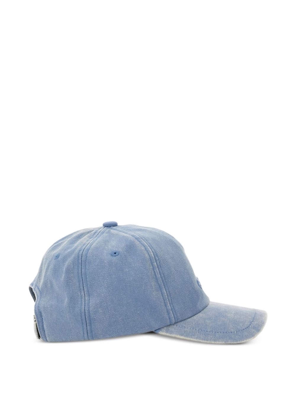 logo-print cotton cap - 3