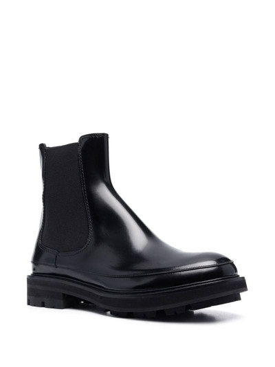 Alexander McQueen polished-finish ankle boots outlook