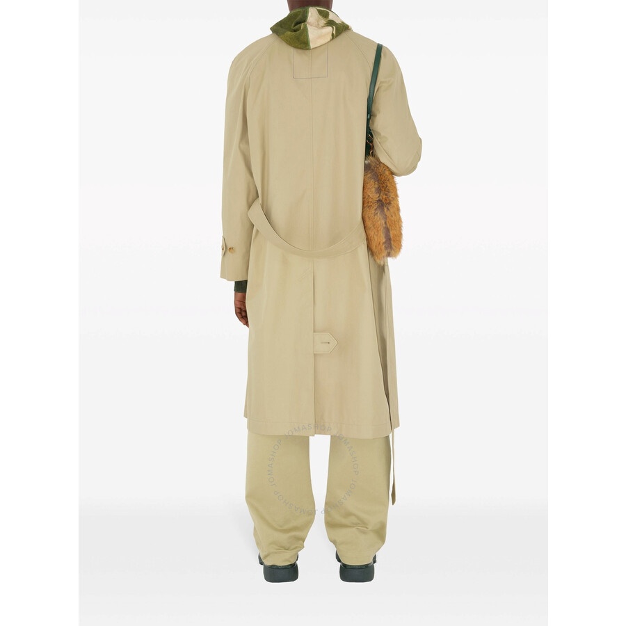 Burberrry Long Gabardine Bradford Car Coat - 4