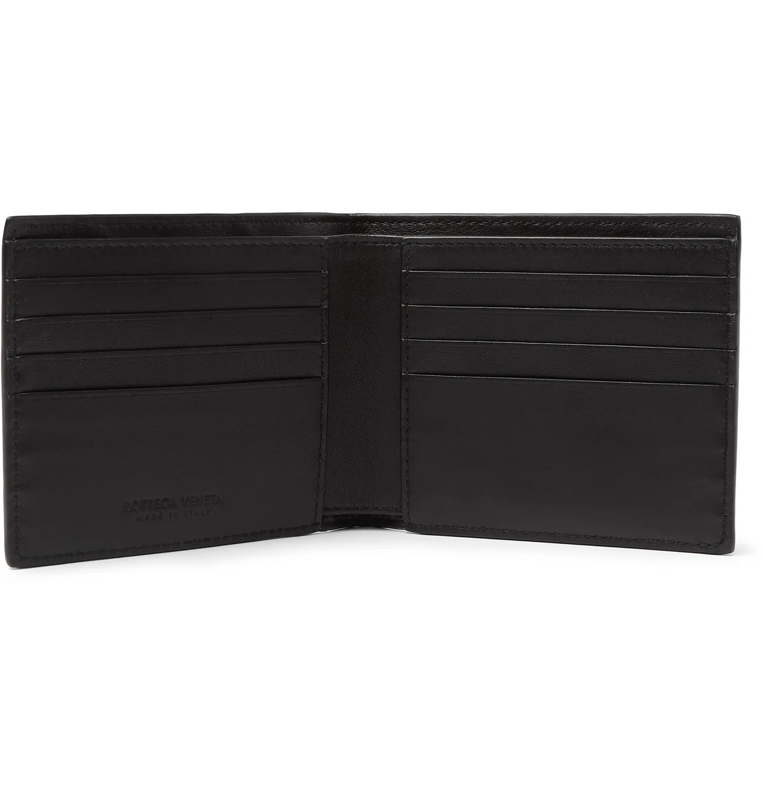 Intrecciato Leather Billfold Wallet - 2