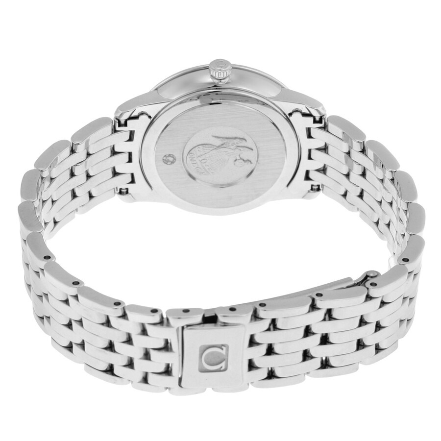 Omega DeVille Mother of Pearl Dial Ladies Watch 42410276055001 - 3