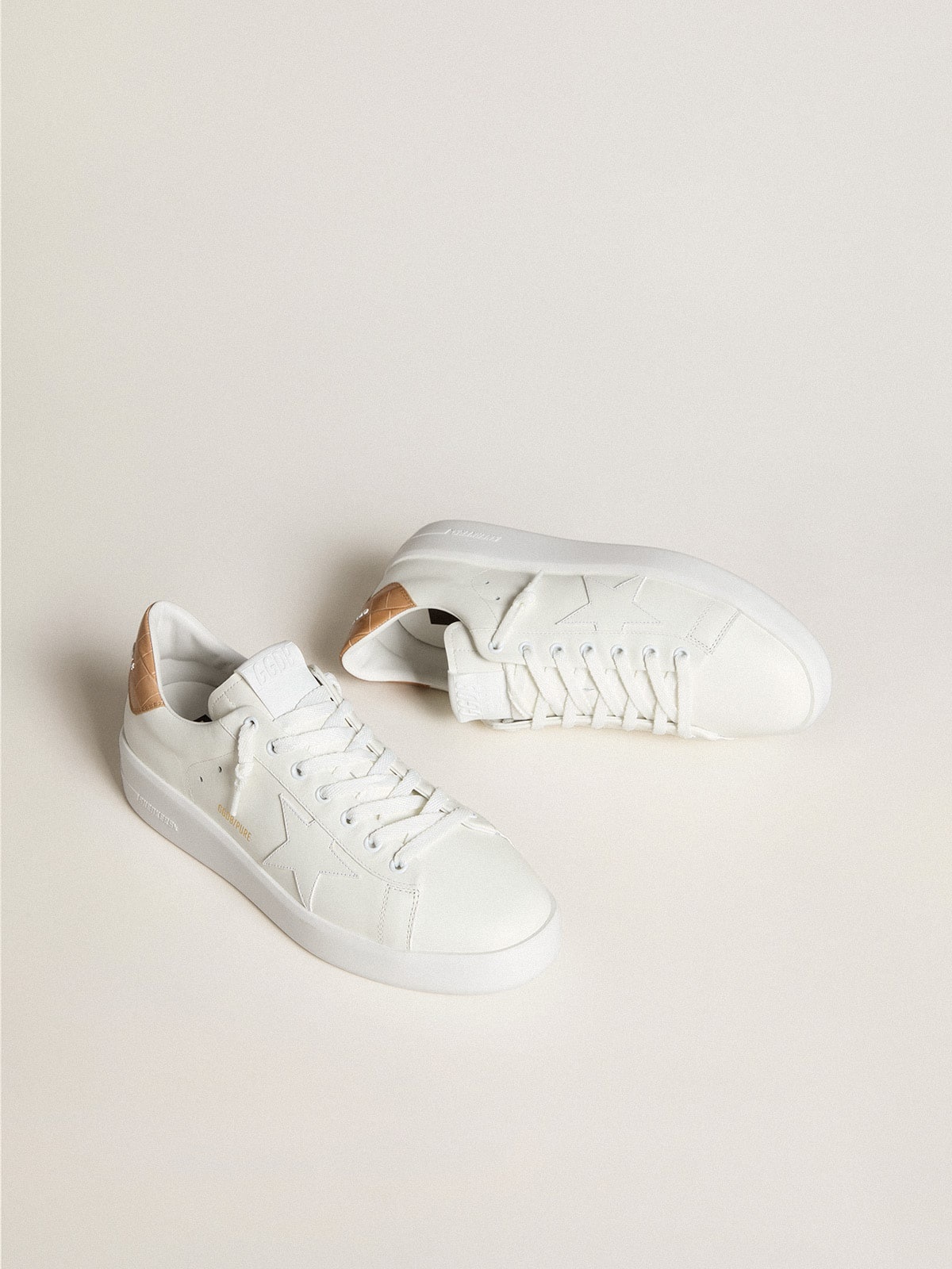 Men's Purestar with leather star and croc-print leather heel tab - 2