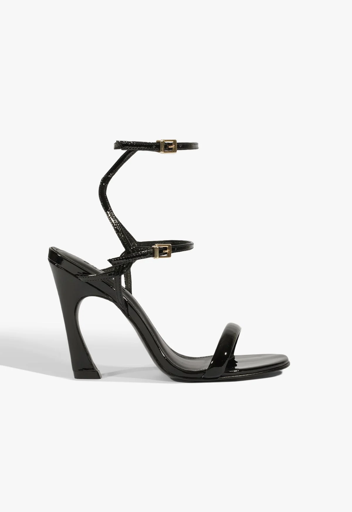 Carly Patent Stiletto Sandal - 1