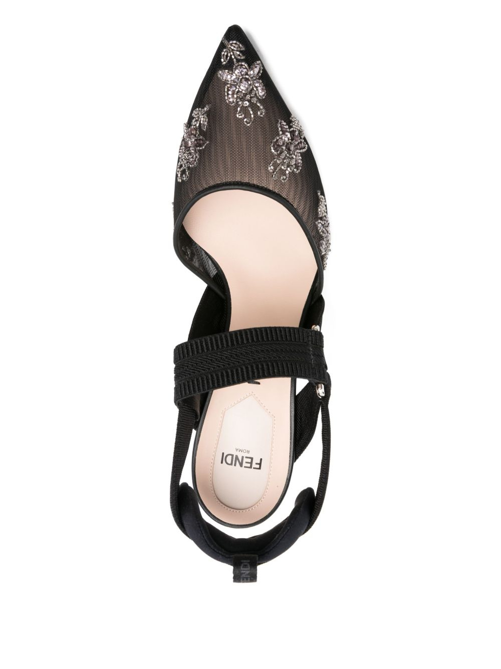 Colibrì embellished slingback pumps - 4