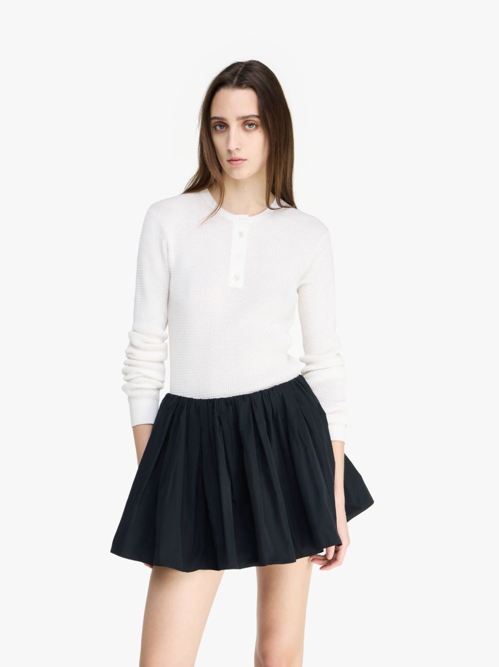 GATHERED CIRCLE SKORT - 4