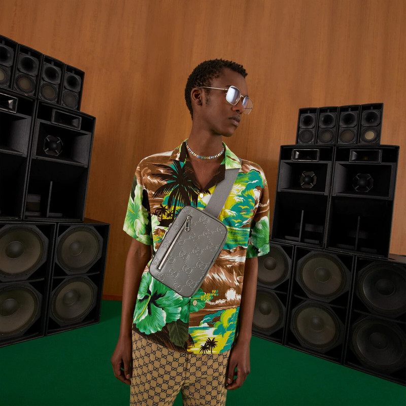 GG embossed sling backpack 3