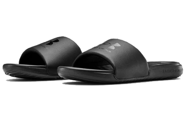Under Armour Ansa Fixed Slide 'Triple Black' 3023761-003 - 3