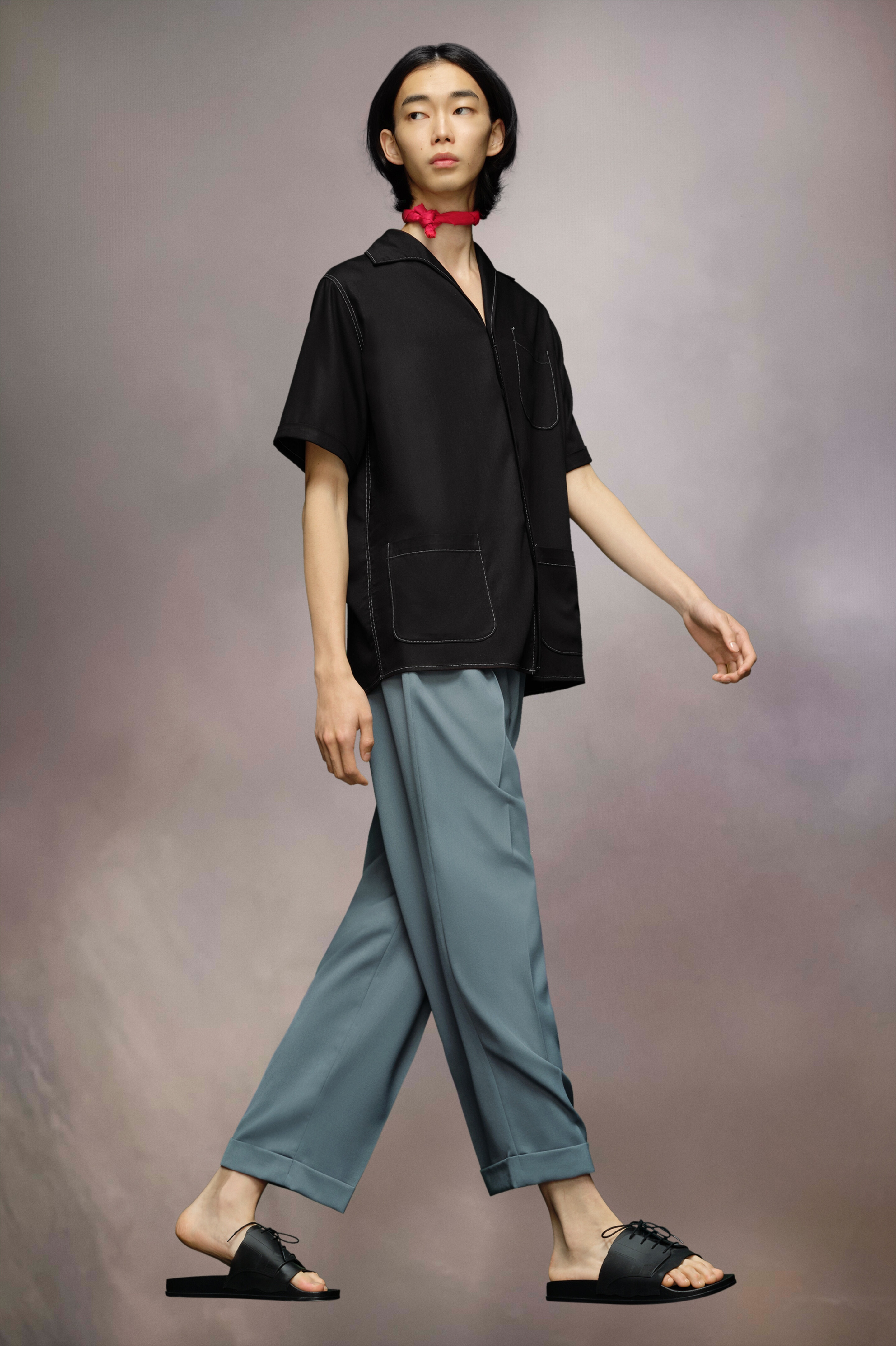 Rayon twill shirt - 7