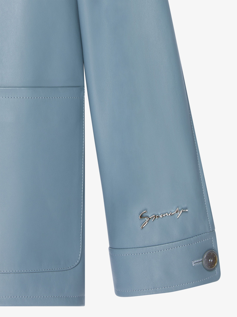 OVERSHIRT IN LEATHER 4