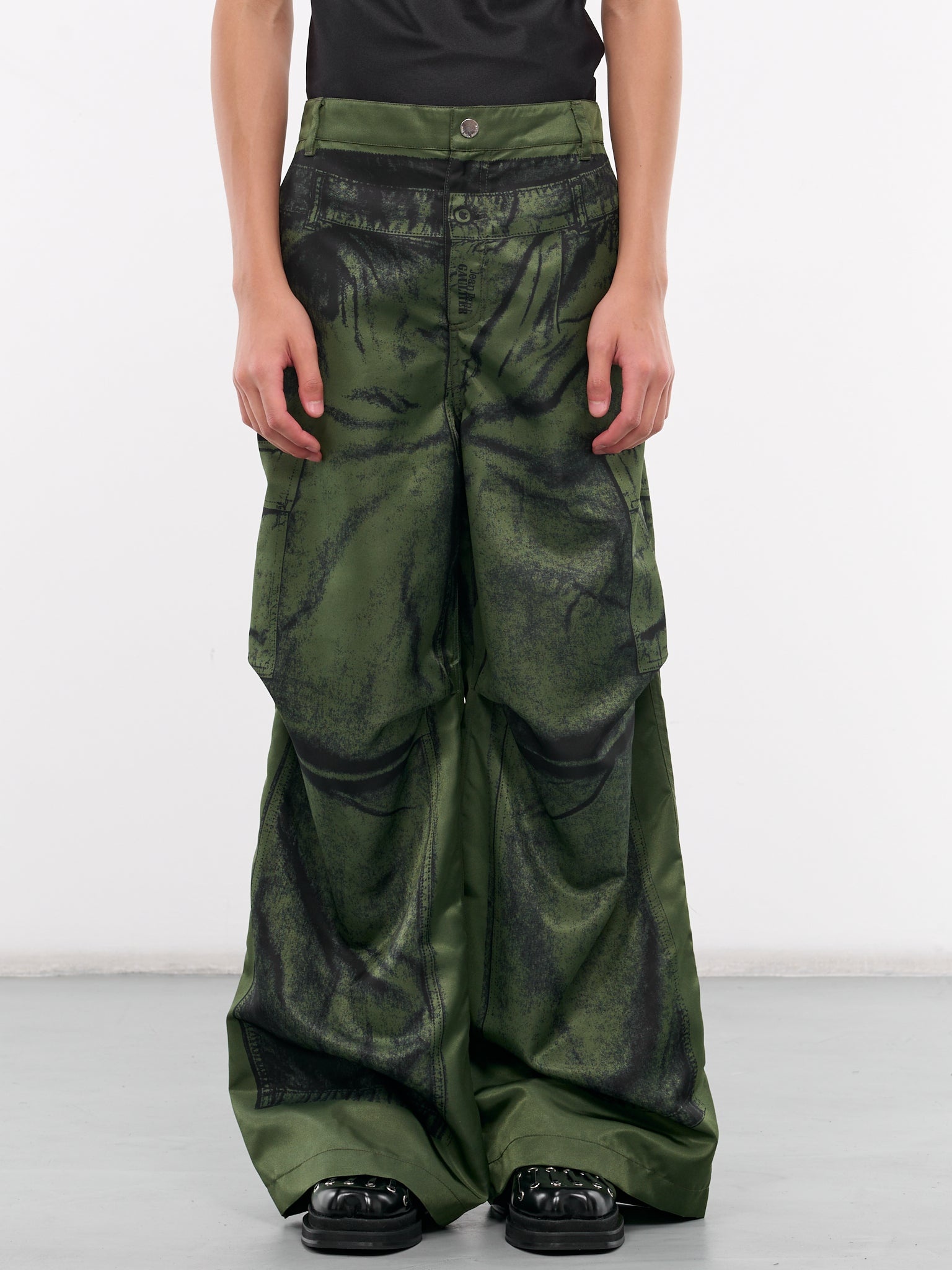 Trompe L'oeil Cargo Pants - 1