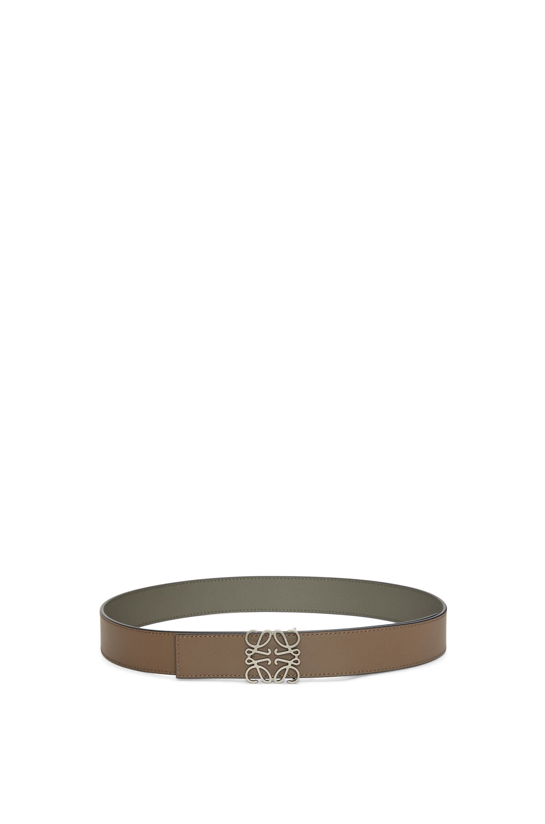 Reversible Anagram belt in smooth calfskin - 2