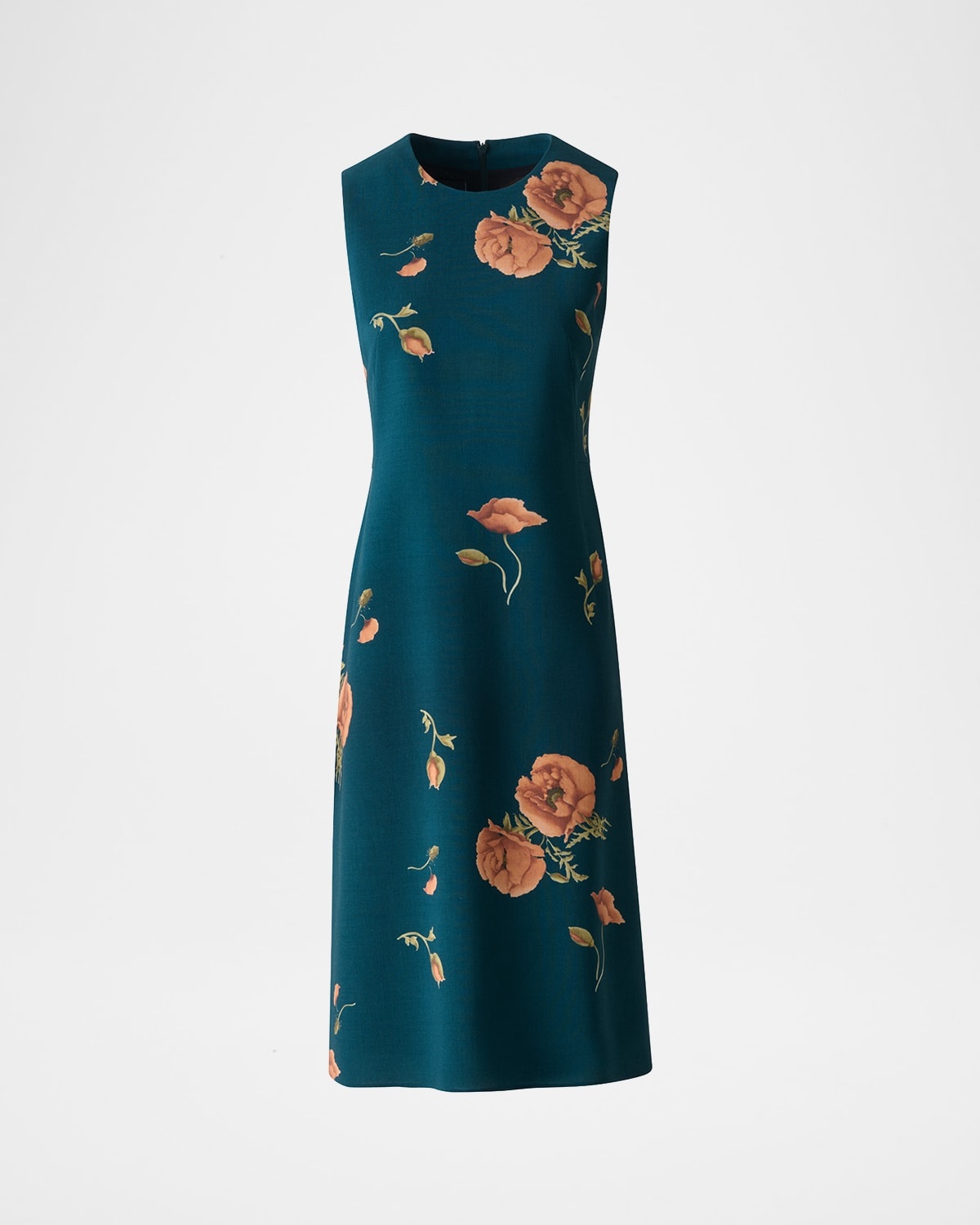Anemone Double Face Cashmere-Blend Dress - 1