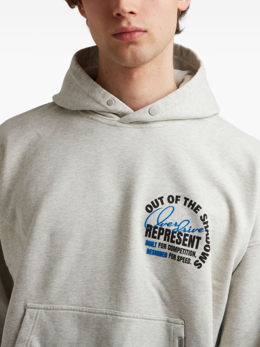 logo-print hoodie - 5