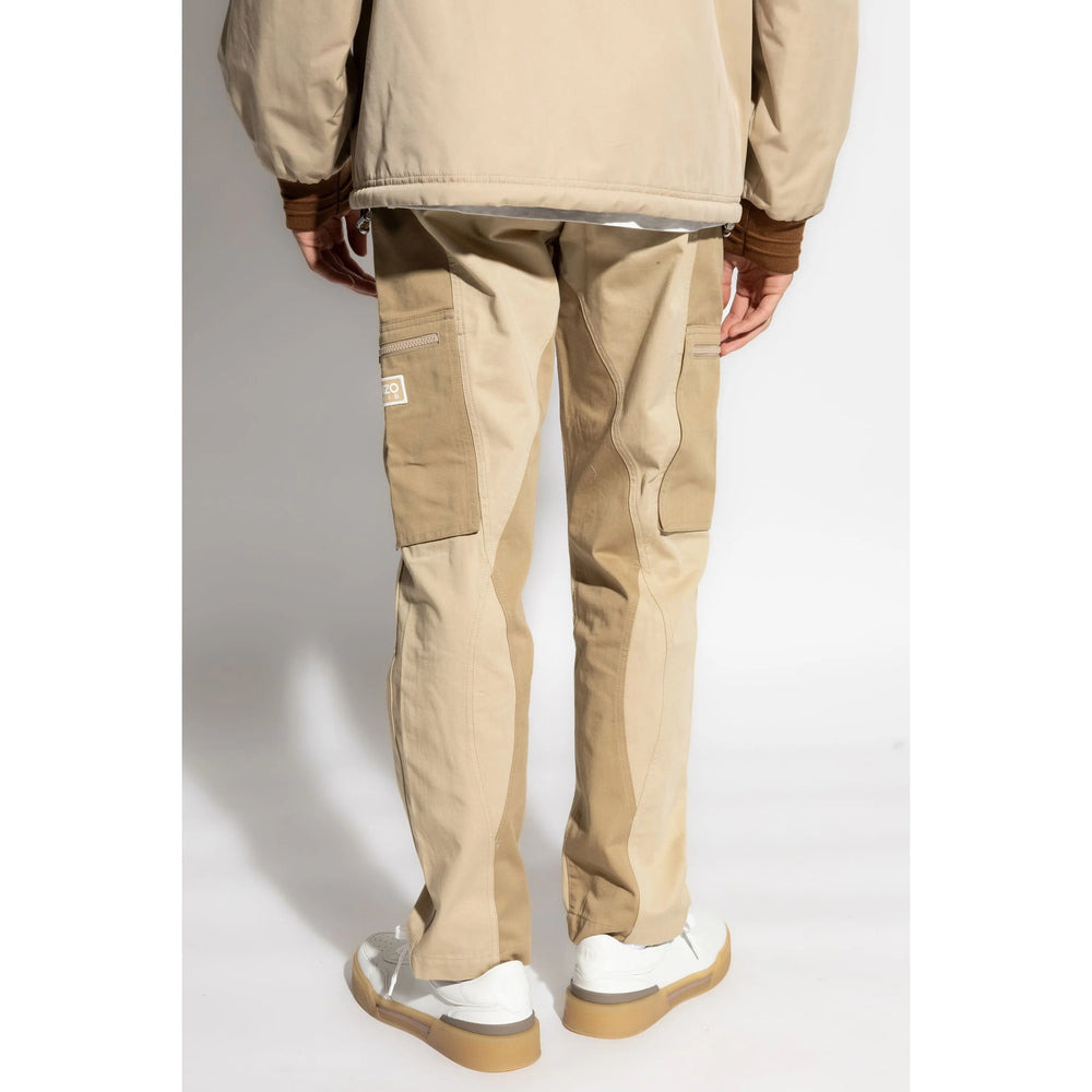 Kenzo Neutrals Trousers - Regular & Straight-Leg Trousers Men - 4