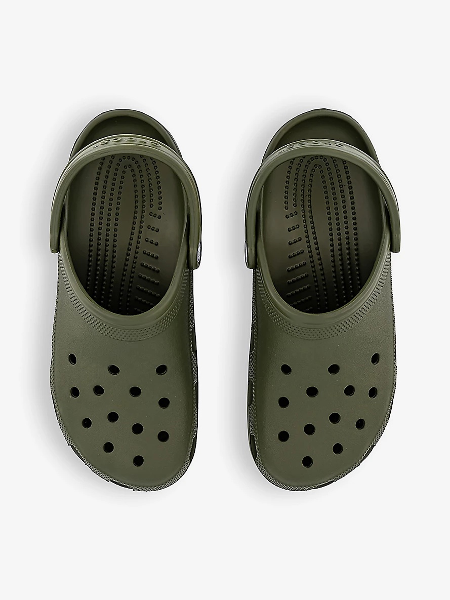 Classic logo-embellished rubber clogs - 2