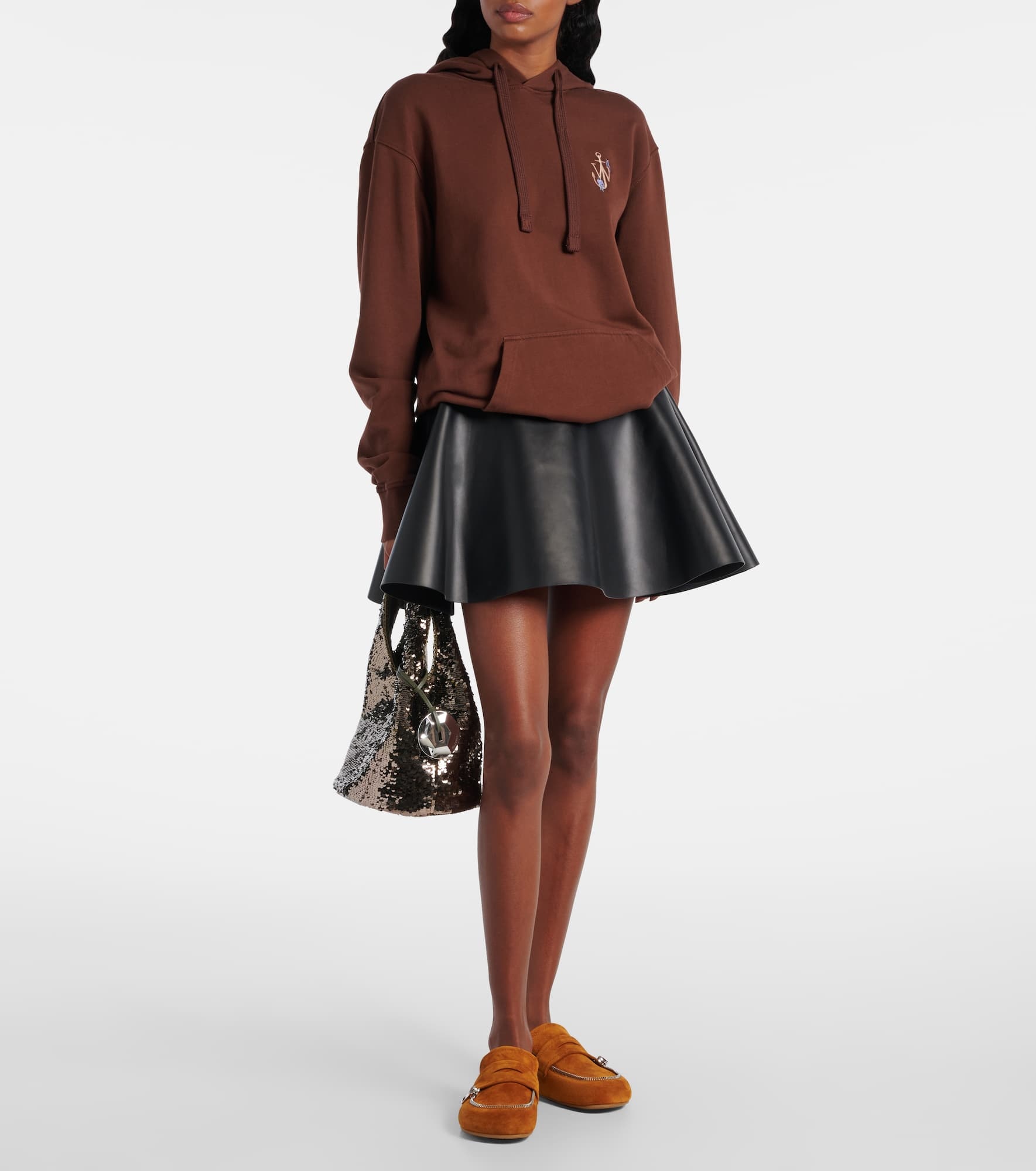 Biker suede mules - 3