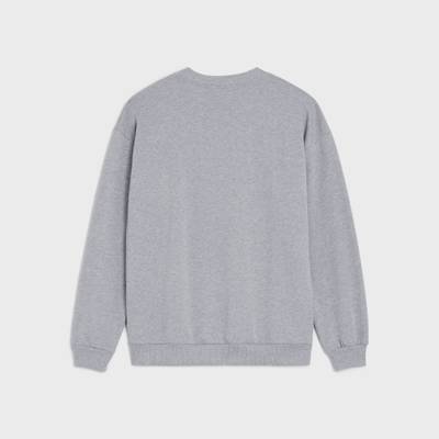 CELINE Celine loose sweatshirt in cotton fleece outlook