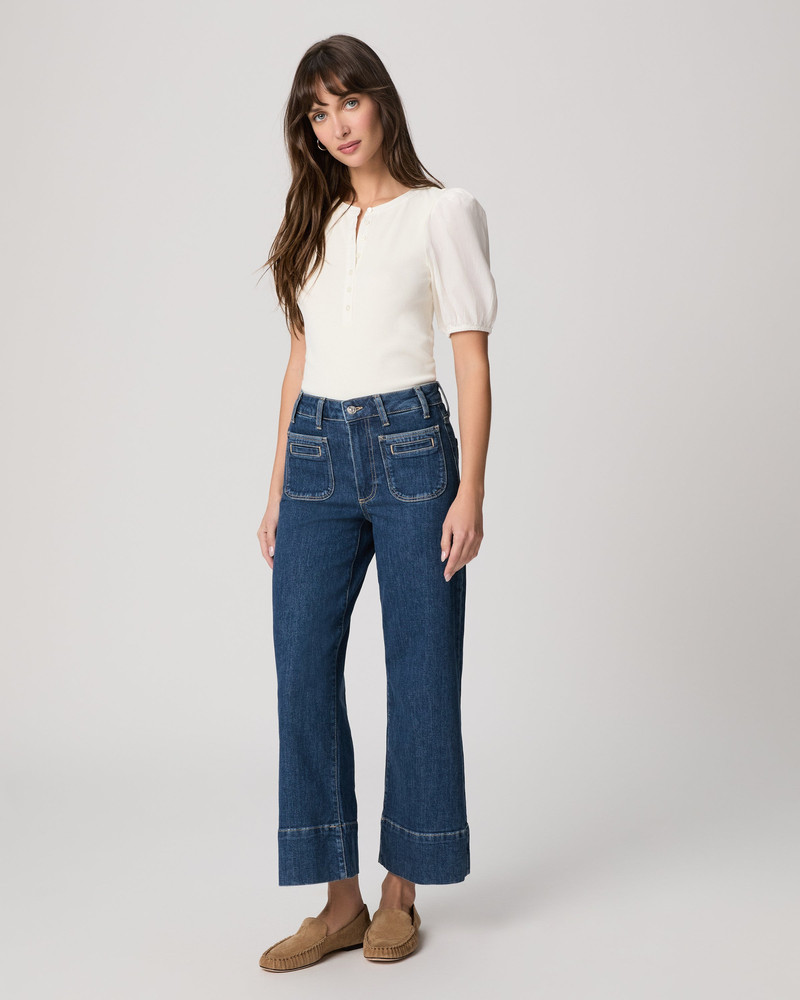 PAIGE Anessa Wide Leg Jean outlook