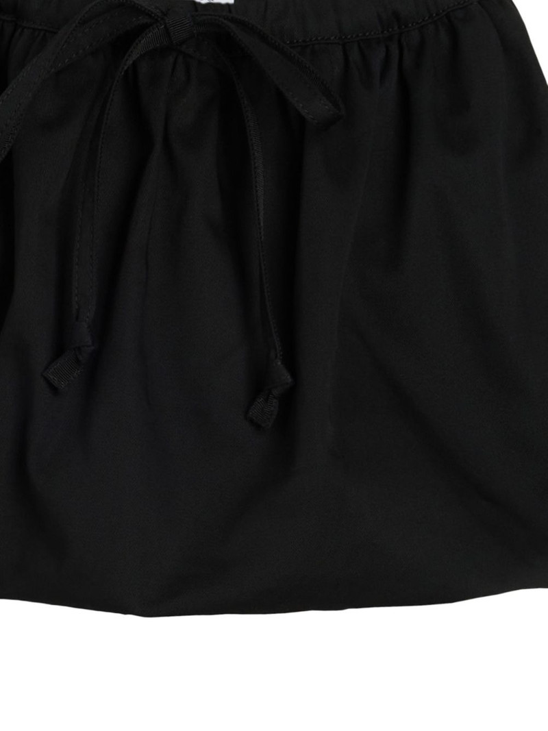 PATOU Puffy gabardine mini skirt outlook