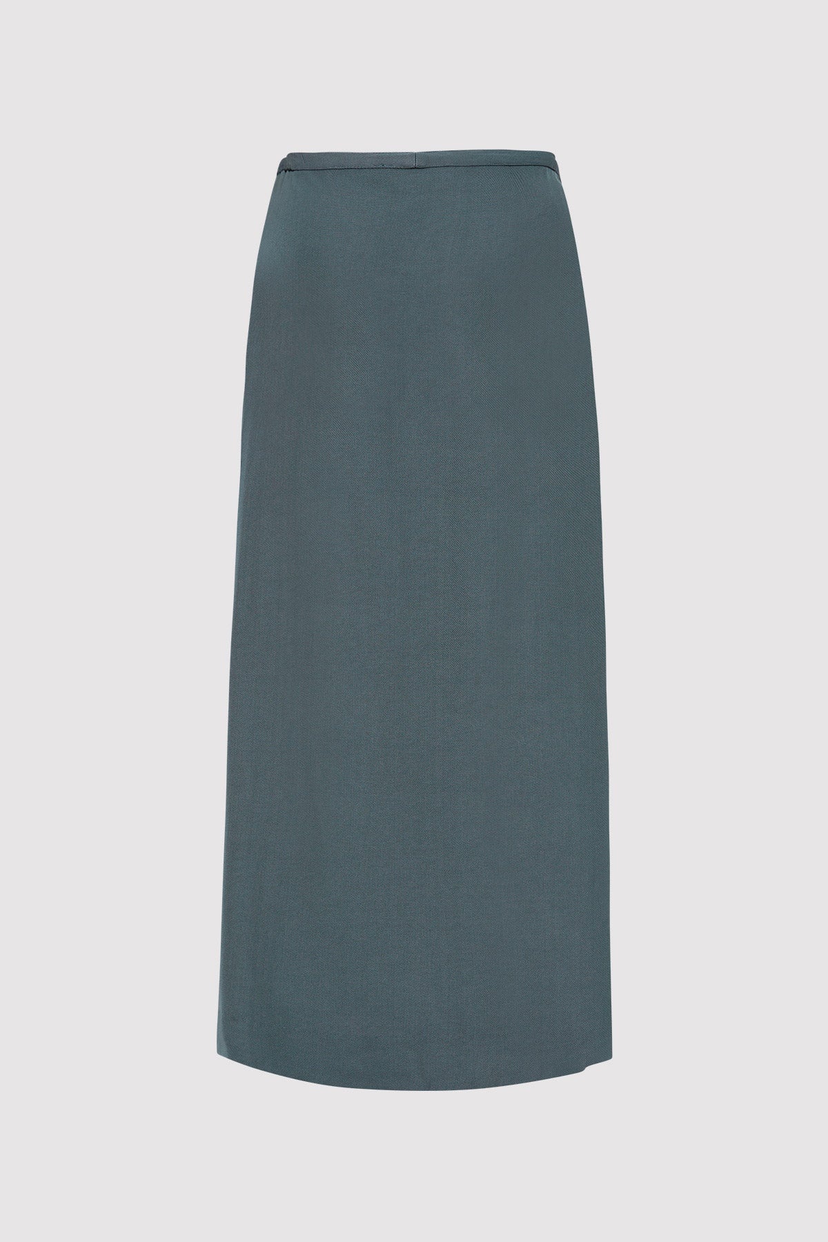 Midi Wrap Skirt - Slate - 6