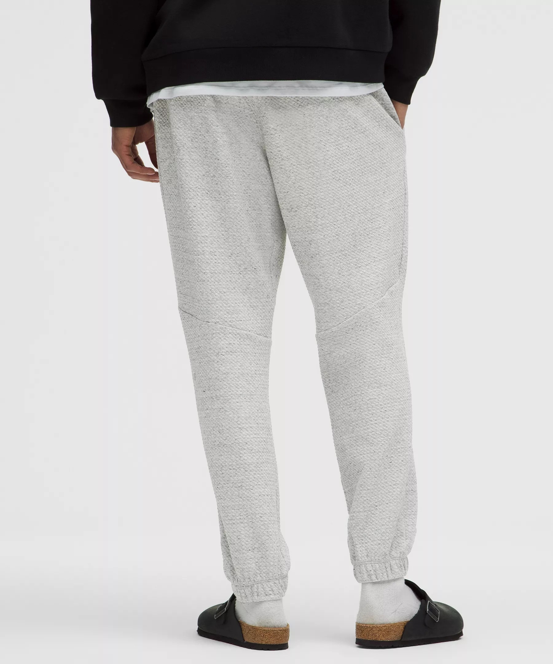 Textured Double-Knit Cotton Jogger *Tall - 3