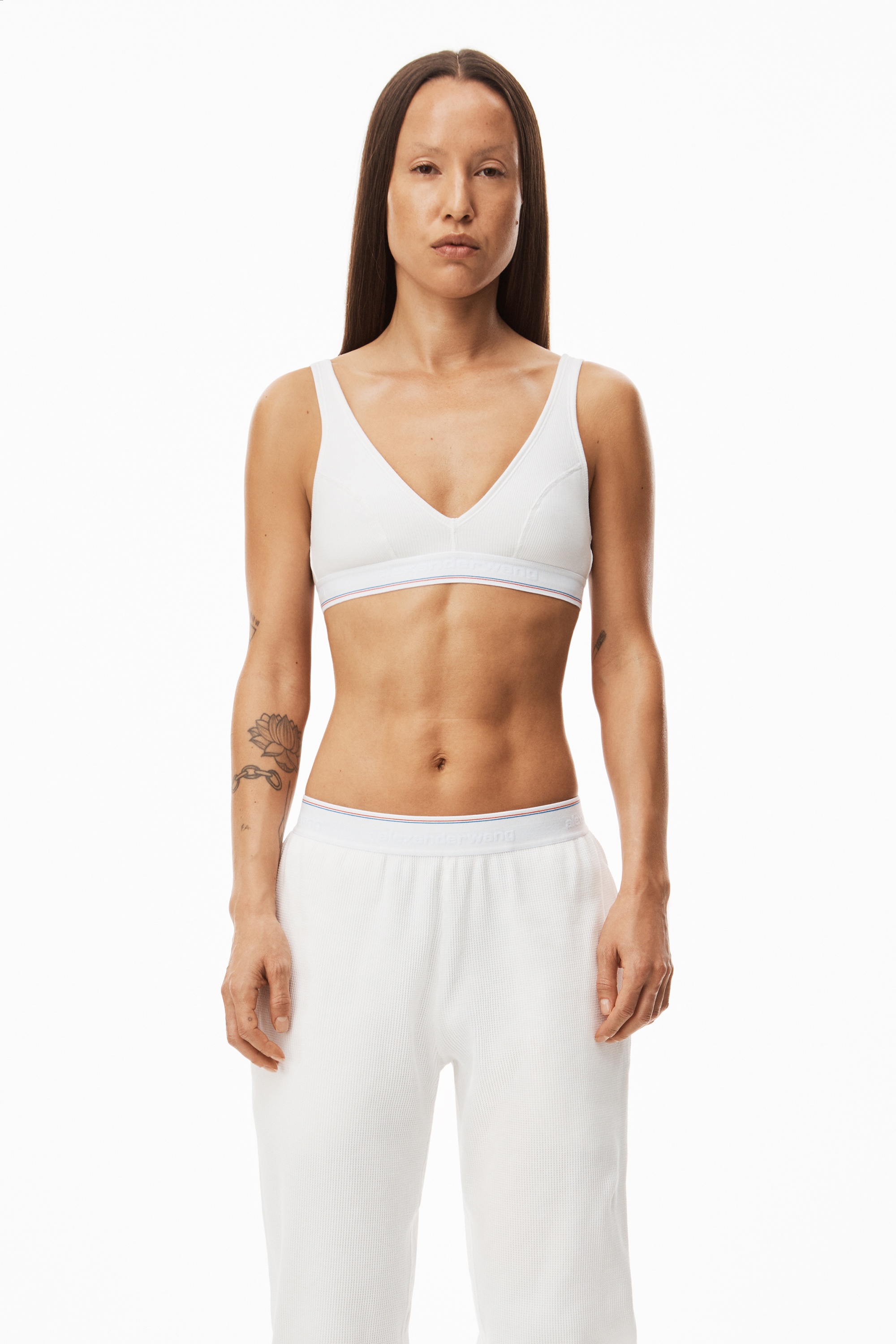 UNISEX JOGGER IN COTTON WAFFLE THERMAL - 5
