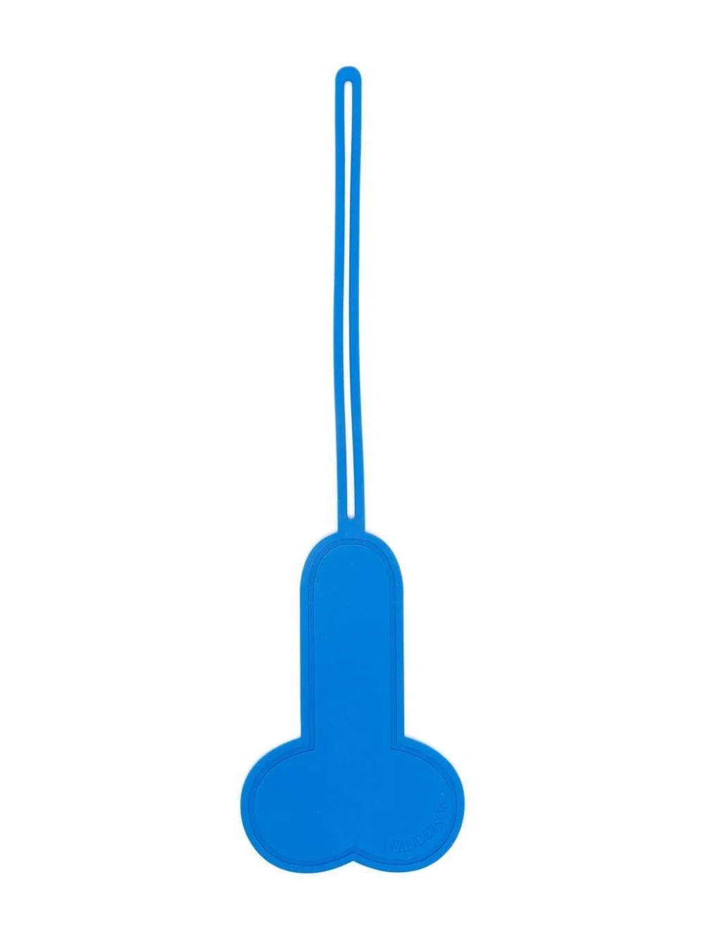 logo-debossed keychain - 1