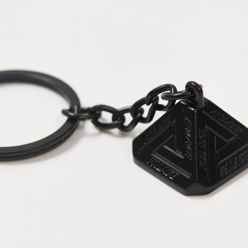 PALACE 3D TRI-FERG KEYRING BLACK outlook