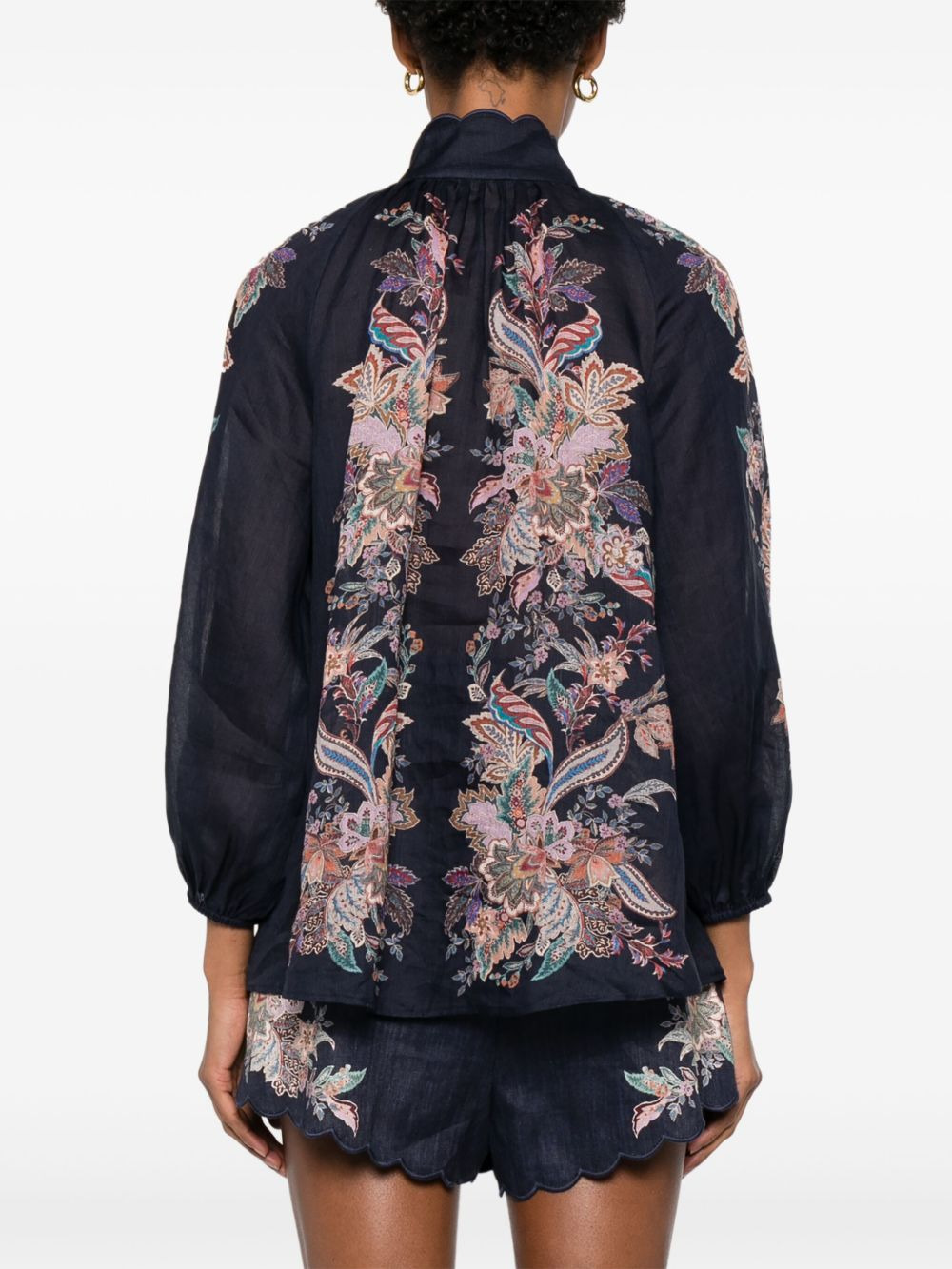 Zimmermann Rhiannon printed blouse - 3