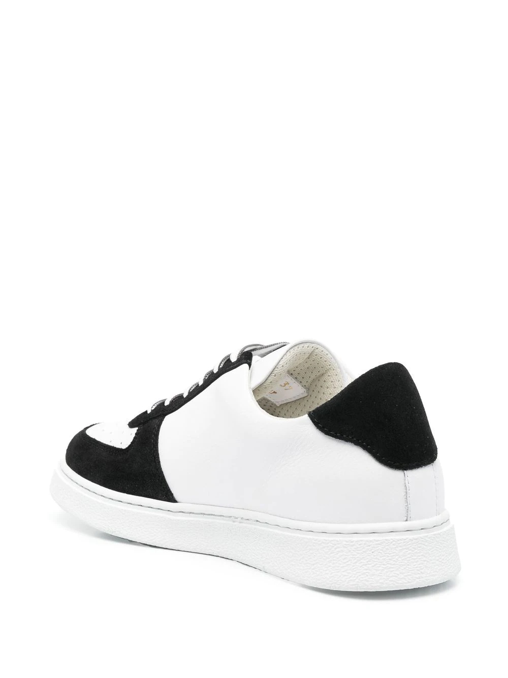 logo-print lace-up sneakers - 3