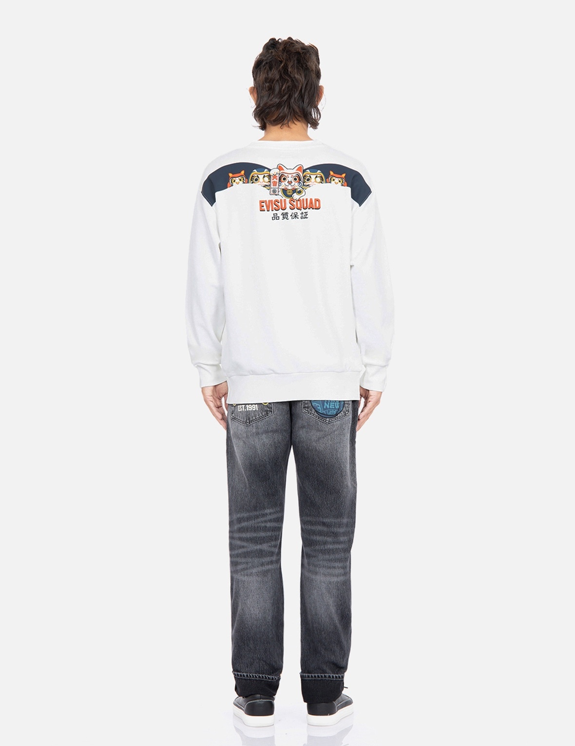 DARUMA PATCH SLIM-FIT JEANS #2010 - 5