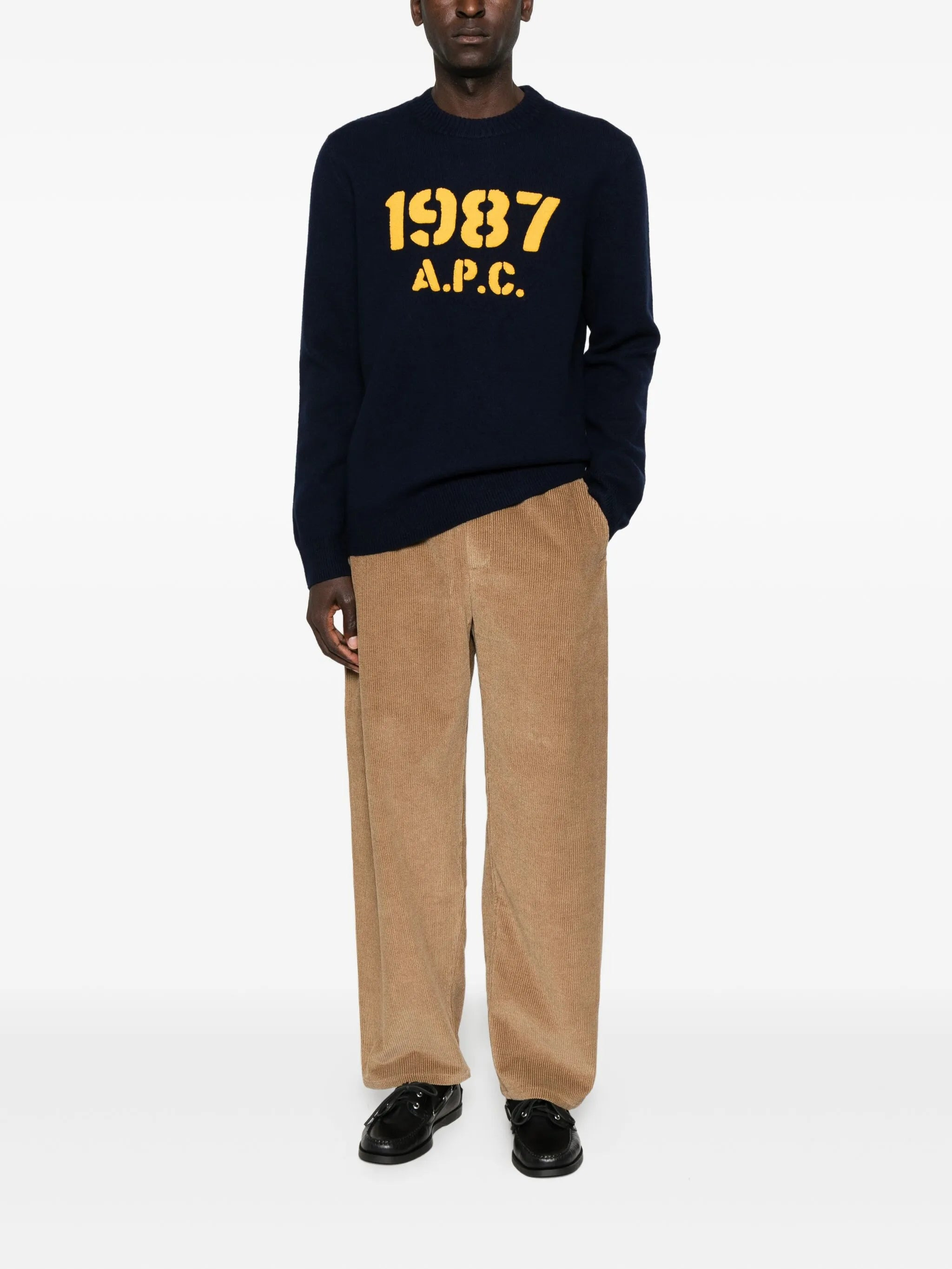A.p.c. Crew-neck Long-sleeve Sweater - 4