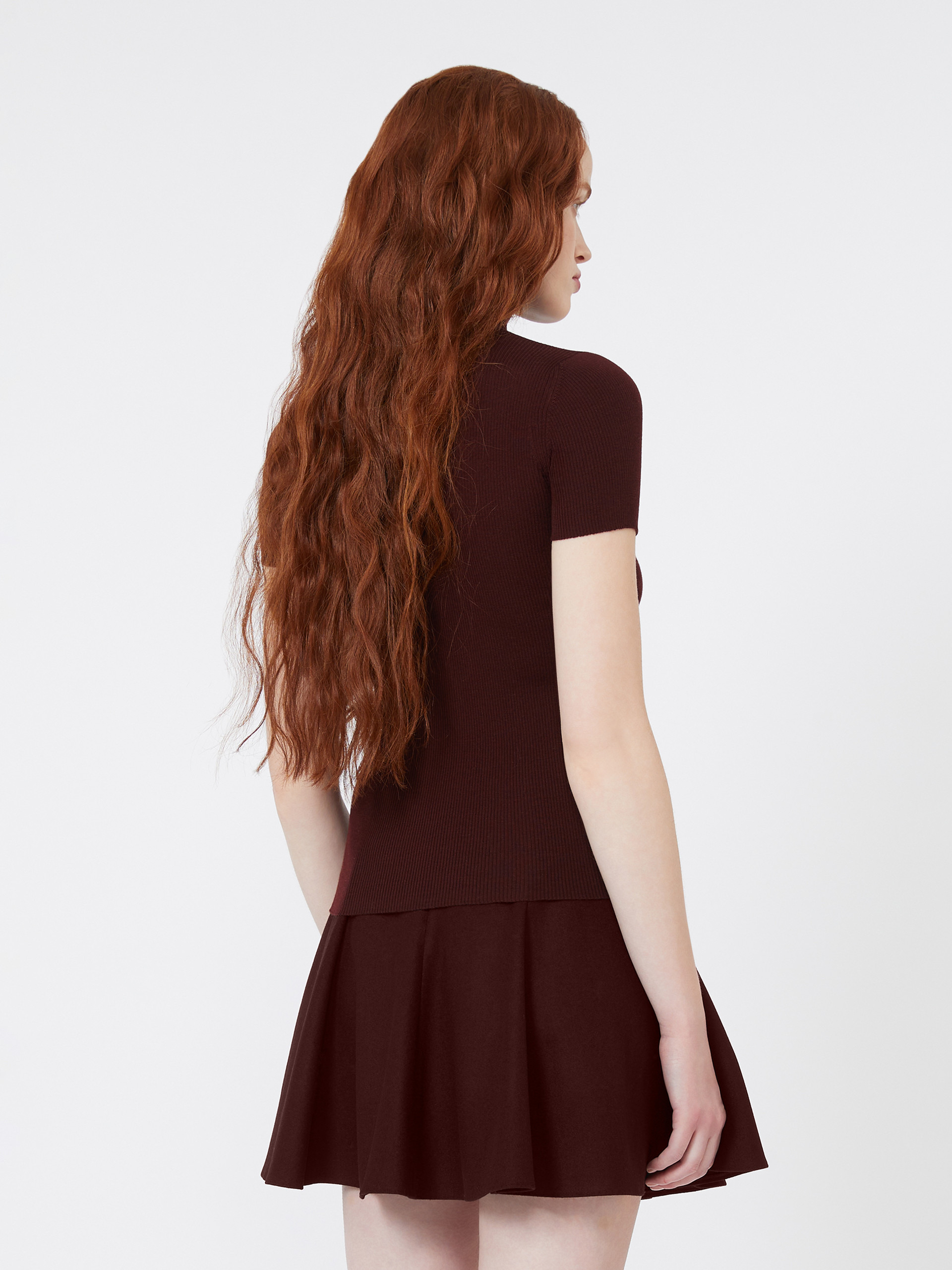 AFA1234 Wool knit turtleneck jumper - 4