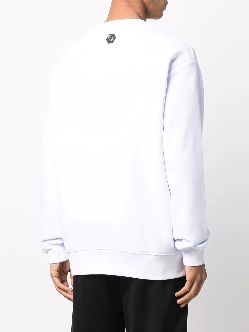 logo crew-neck sweatshirt - 5