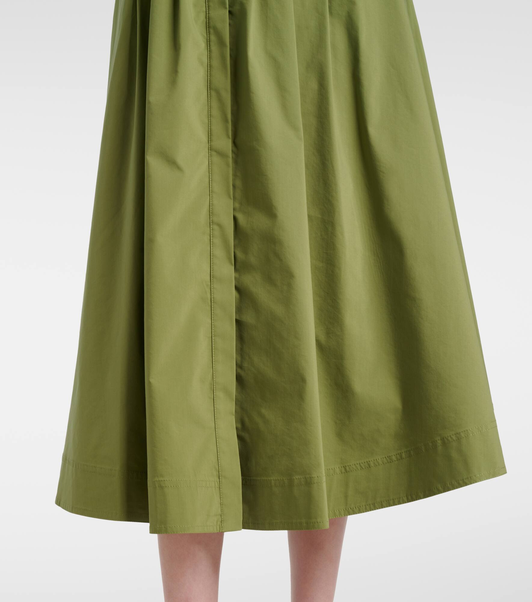 Jazz cotton-blend poplin shirt dress - 6