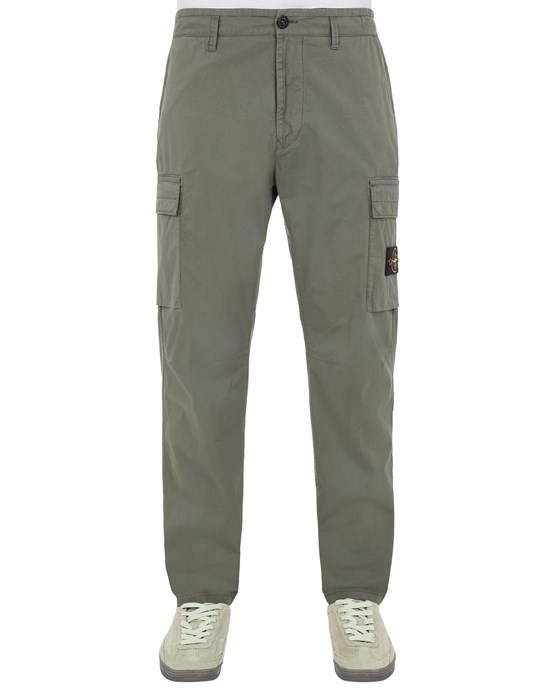 30410 SUPIMA® COTTON TWILL STRETCH-TC MUSK GREEN - 1