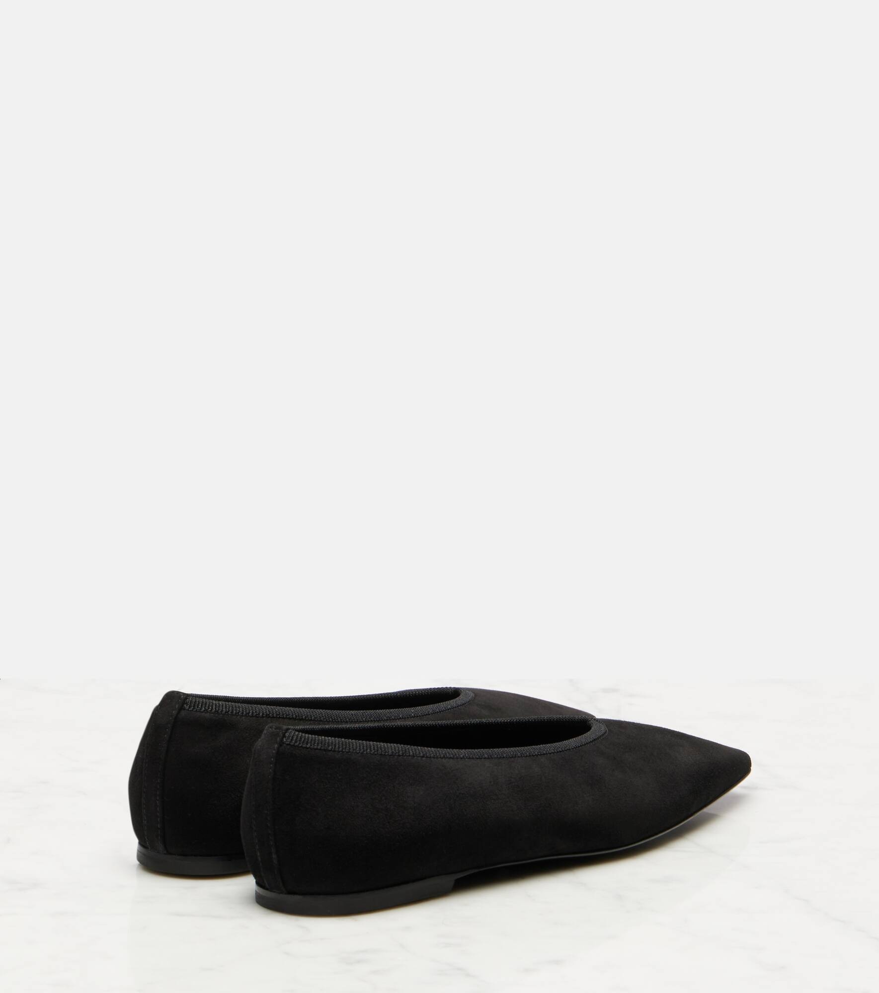 Suede ballet flats - 2
