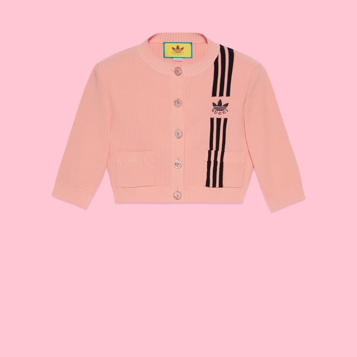 adidas x Gucci cropped cardigan - 1