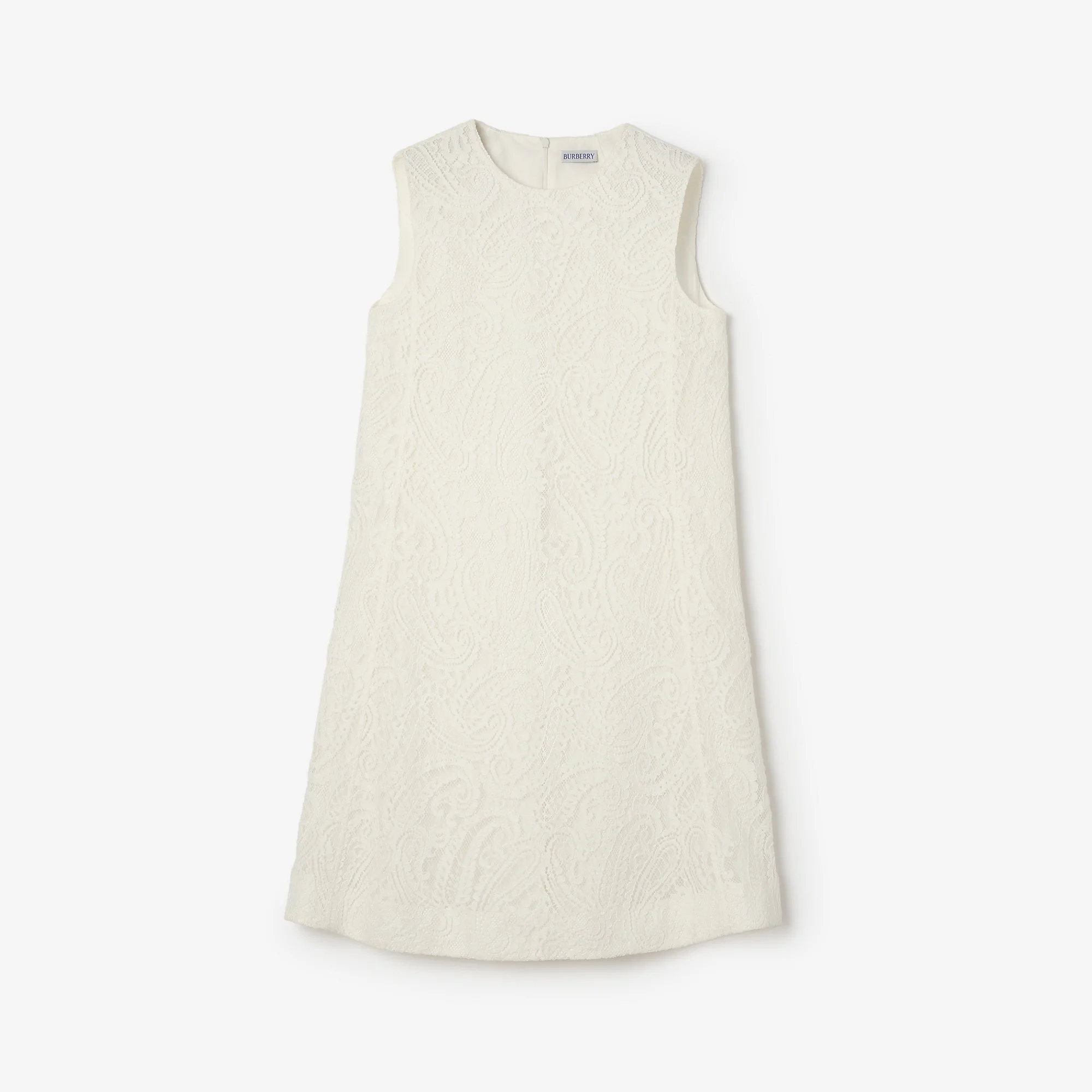 Paisley Lace Shift Dress - 1