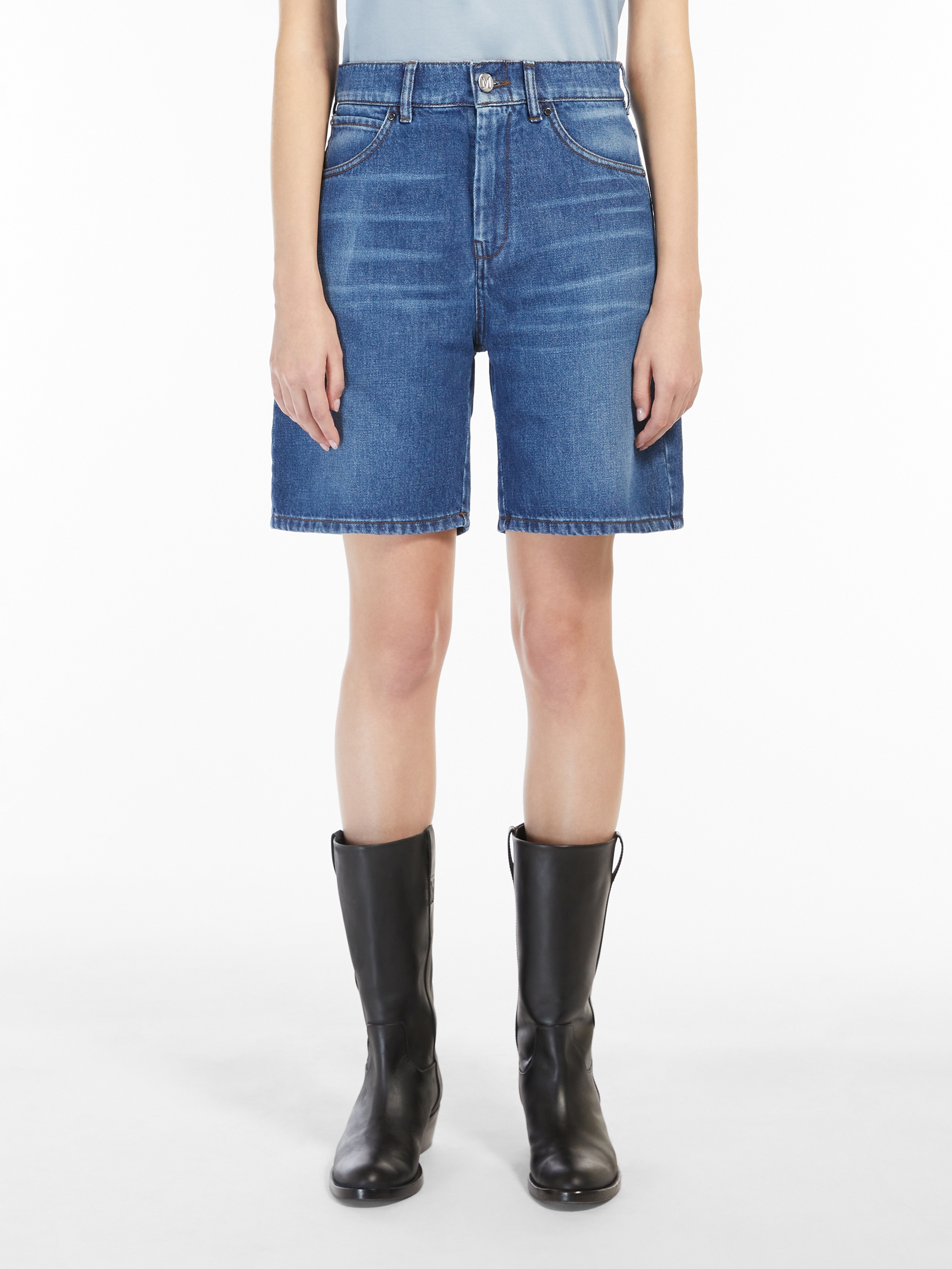 GABRY Denim shorts - 3