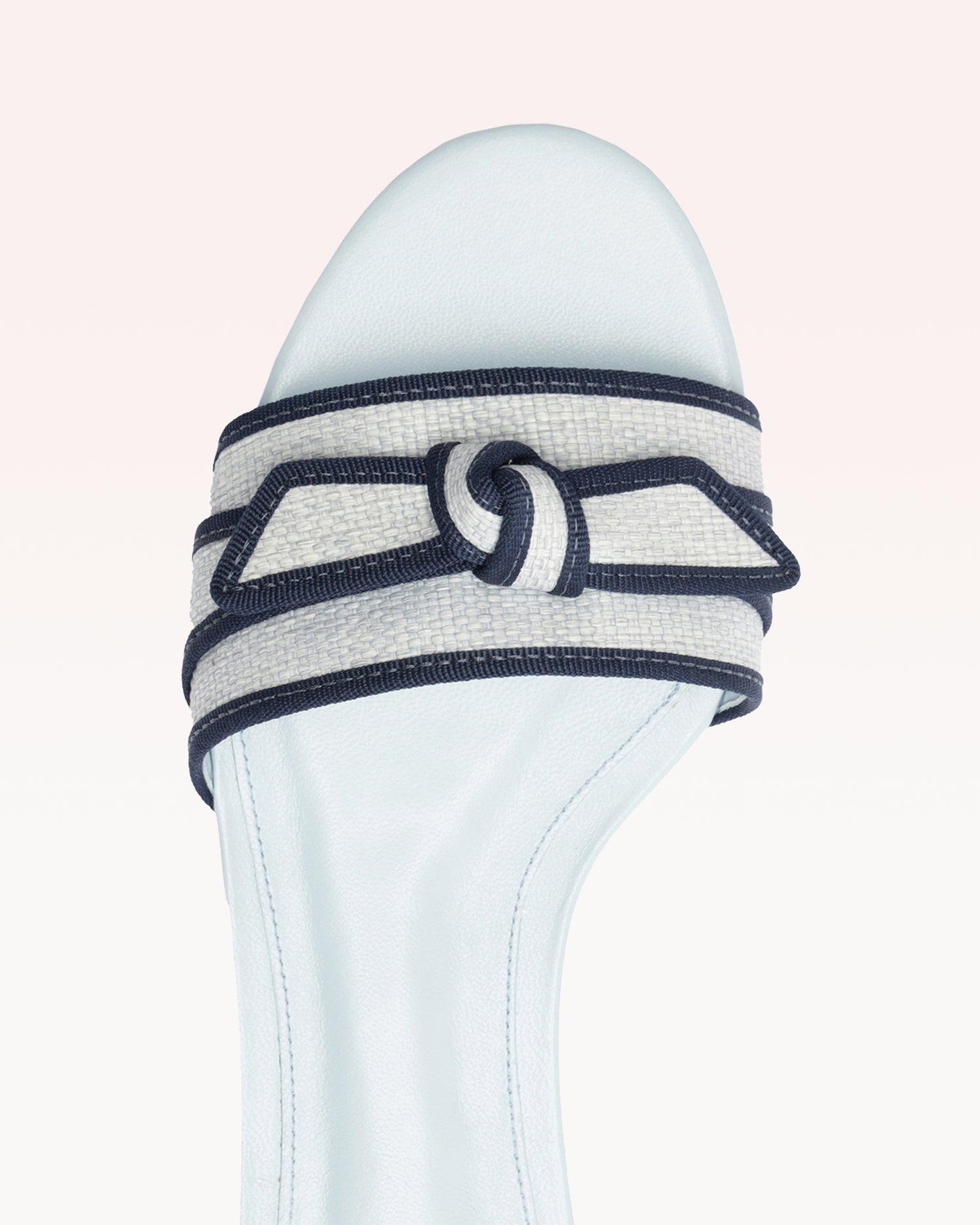 GROSGRAIN RAFFIA FLAT - 4